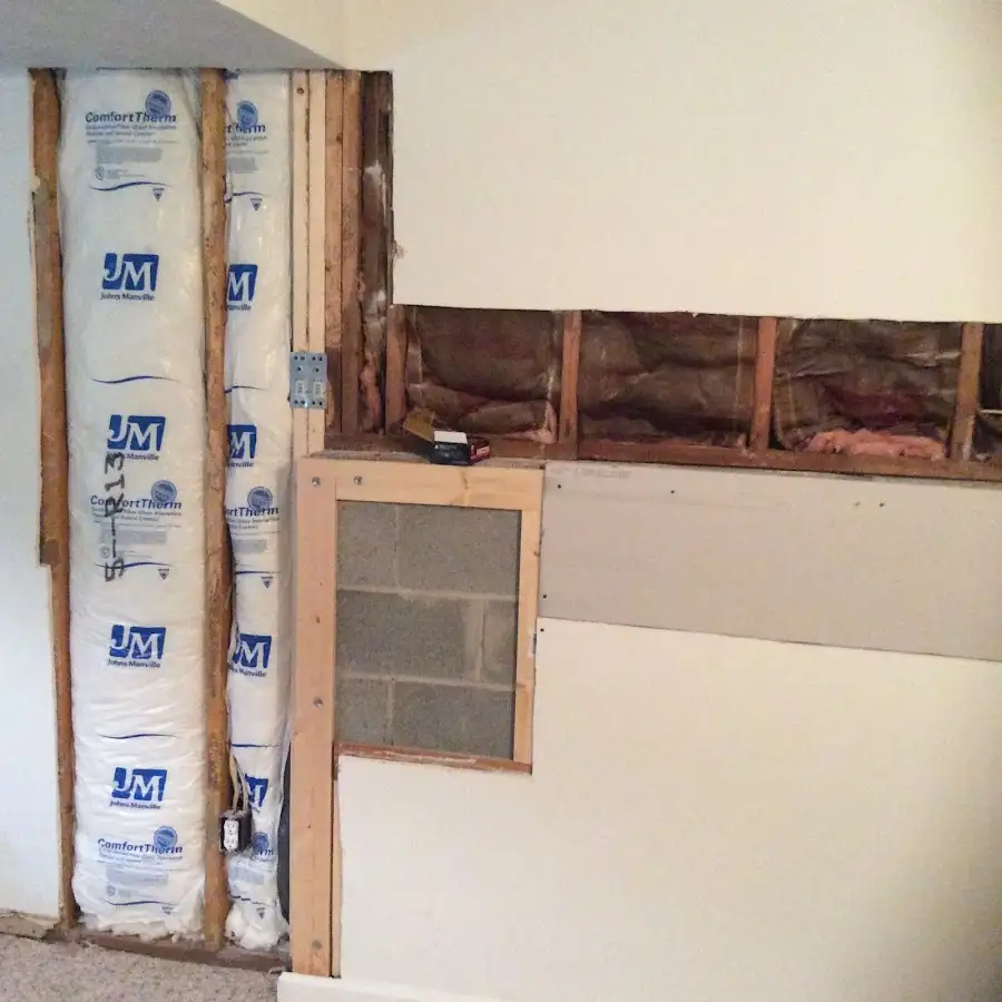 Wall insulation replacement during Structural Drying in New Carlisle